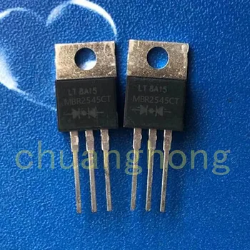 1pcs/daug MBR2545CT 25A 45V originalios pakuotės, naujos MBR2545 Schottky Lygintuvas diodų TO-220