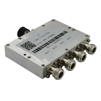 SMA Microstrip Power Splitter Vieną Tašką Keturių 800-2500Mhz SMA RF Combiner 35W RF Power Splitter
